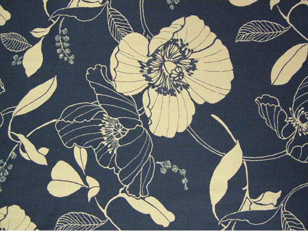 floral pattern fabric cover