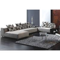 large sectional sofa in a modern living room setting