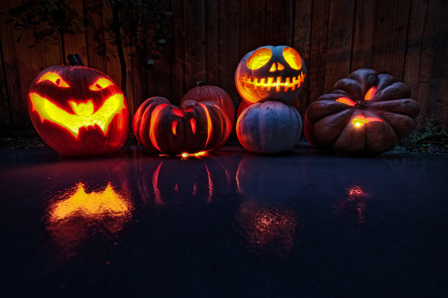 scary pumpkins