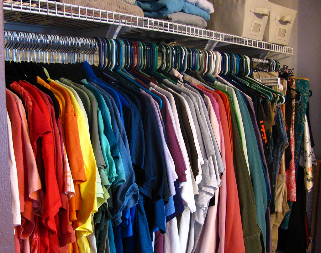 Create an organized closet