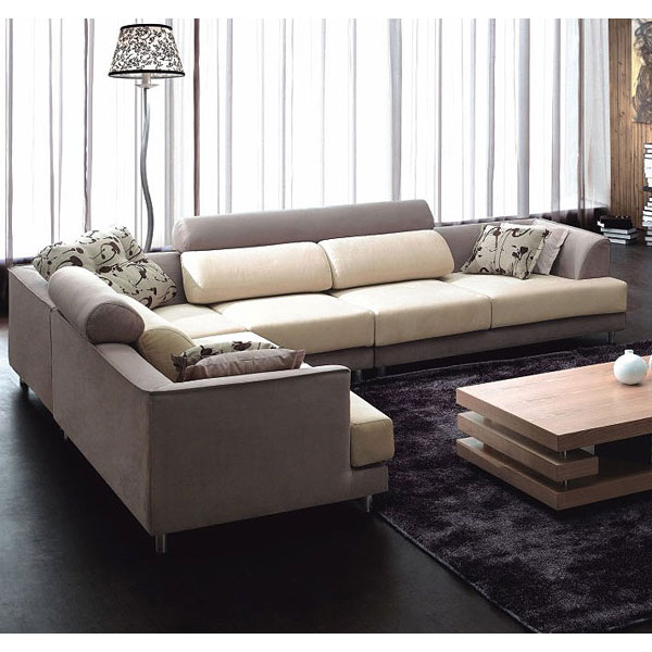 modern designer furniture sofa set in living room