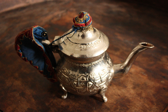 moroccan tea pot